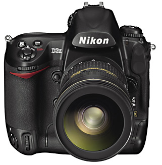 Nikon D3x - Camera front view